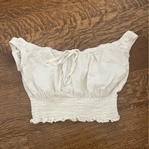 Super cute brandy Melville milkmaid top